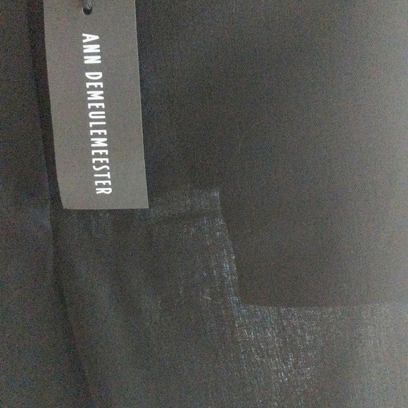 NWT Ann Demeulemeester Fleece Wool Pants - Picture 13 of 16